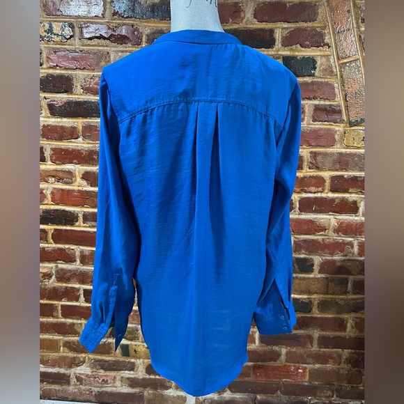 NICOLE by Nicole Miller Royal Blue Pullover, Size Large - Picture 5 of 5